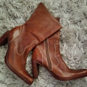 Vintage Western style Ankle Boots size 7